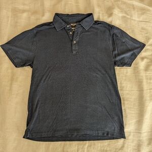 Todd Snyder Fine Pique Polo in Navy